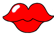 gif bisous bouche smack